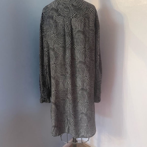 Essentiel Antwerp B/W Print Shirtdress - Picture 2 of 7